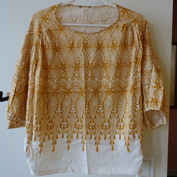 Deletta Amber Room knit batwing top tee t-shirt - Picture 2 of 12
